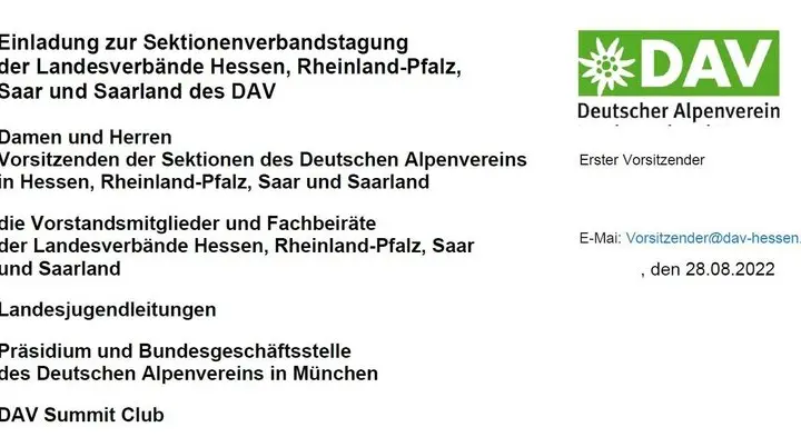 © Sektion Frankenthal Alpenverein