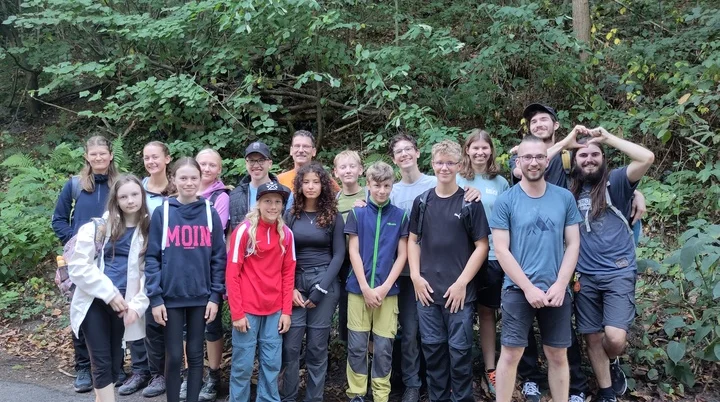 gruppenfoto felsklettern  | © leonie hoffmann